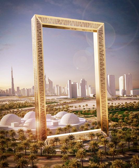 The Dubai Frame Framing An Entire City Frinton Frames The Dubai Frame Framing An Entire City